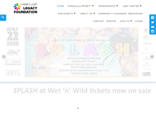 Tablet Screenshot of hawaiilgbtlegacyfoundation.com